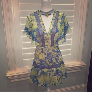 BCBG Floral Dress